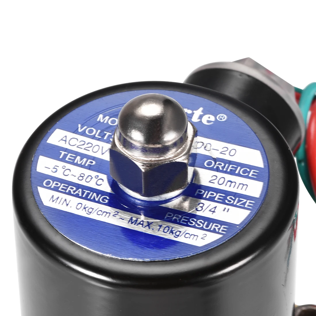 

uxcell 1 Pcs 3/4-inch PT Brass Electric Solenoid Valve AC 220V Normally Closed Water, Air, Diesel Applications