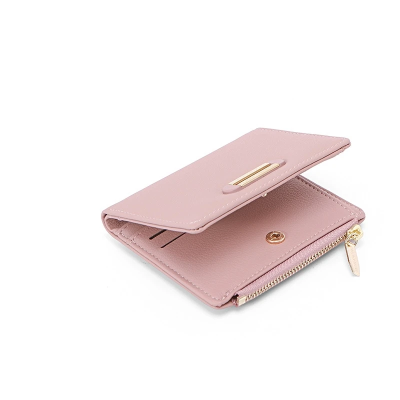 Женские кошельки Forever Young маленькие в Корейском стиле с двумя складками женские