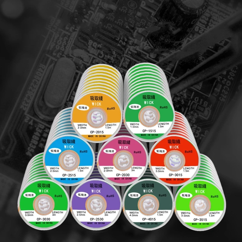 

517A Desoldering Wick and Desoldering Pump Solder Sucker Braided for Electronics