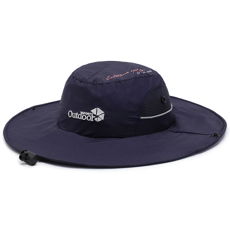 Водонепроницаемая Панама от солнца UPF 50 + для мужчин и женщин летняя шляпа рыбалки