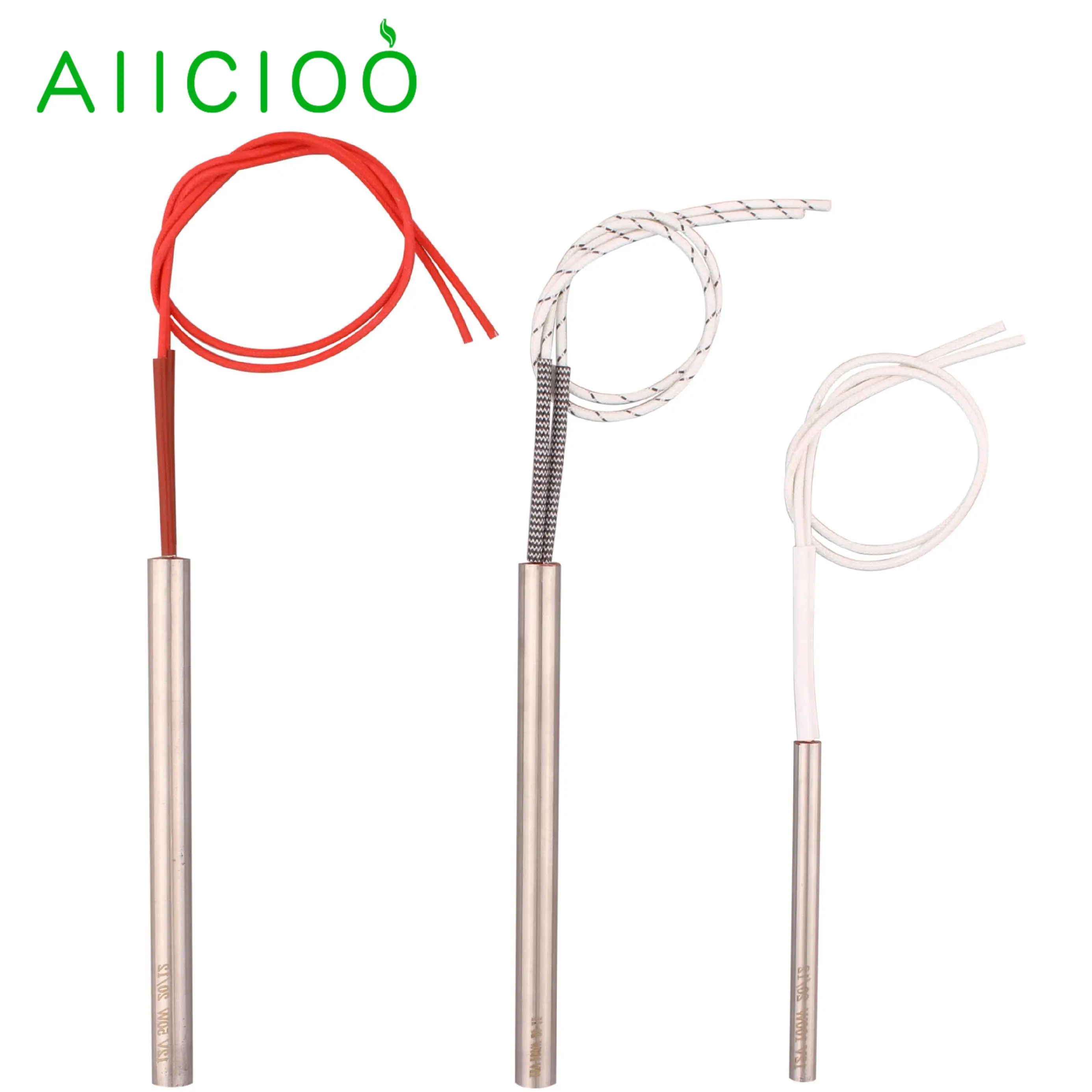 

AIICIOO Electric Cartridge Heater Tubular Heating Element for boiling SUS304 12v 50W/100W