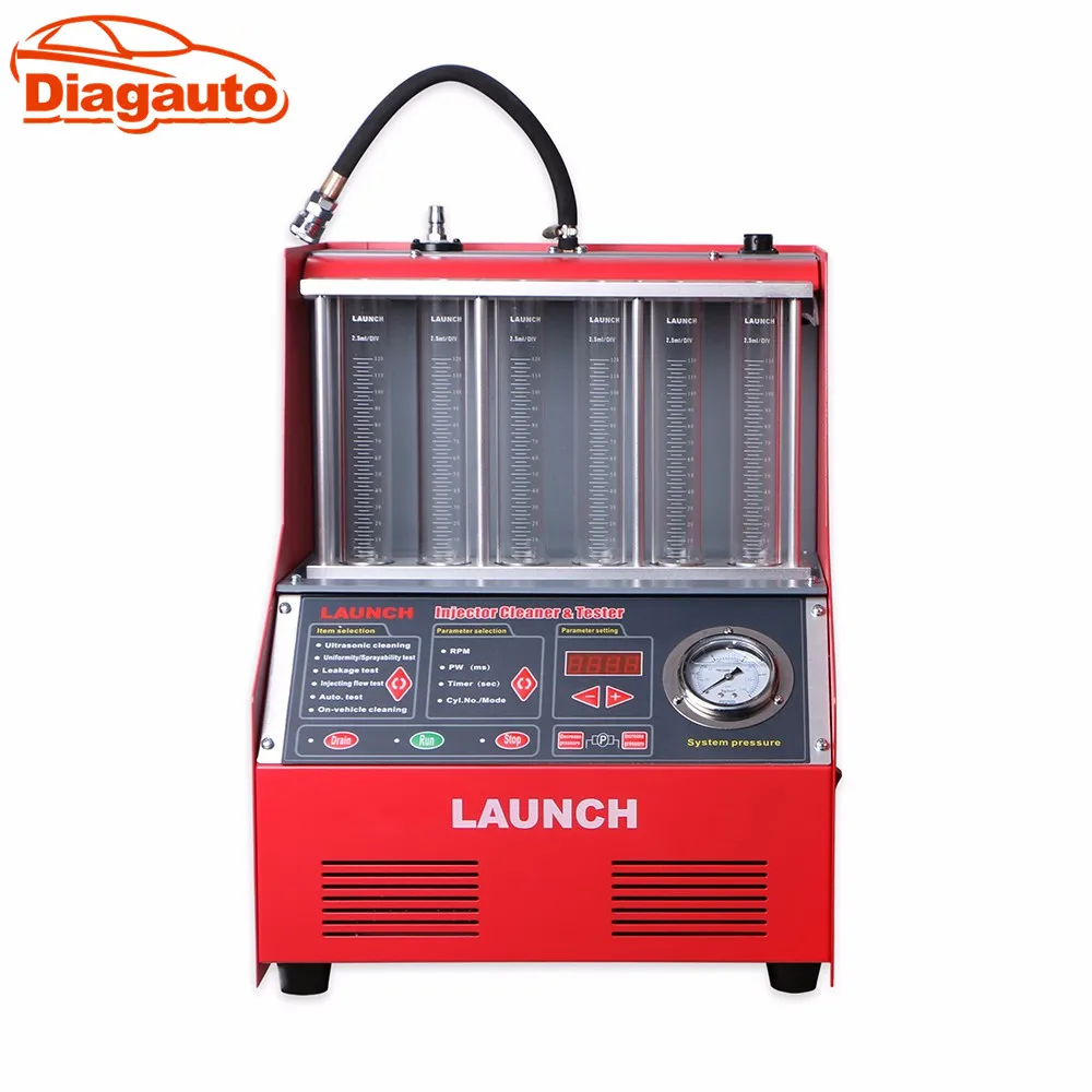 В наличии 100% оригинальный 220V Launch CNC 602A 6 цилиндров инжекторный очиститель и тестер