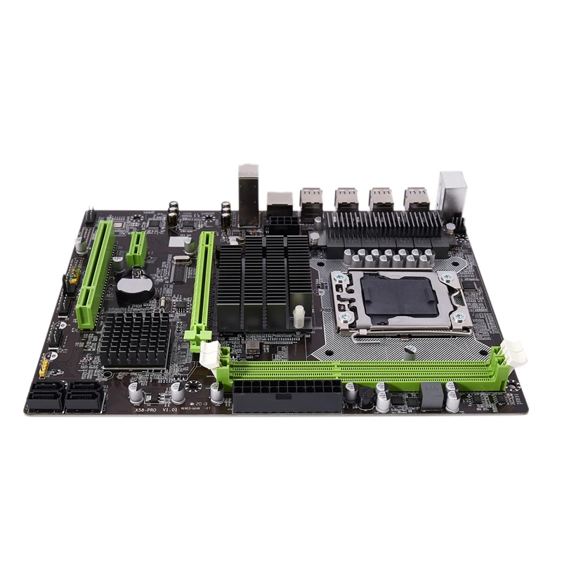 X58PRO LGA1356 материнская плата DDR3 1066/1333 МГц ECC RAM USB3.0 SATA2.0 для Core I7/Xeon 1356