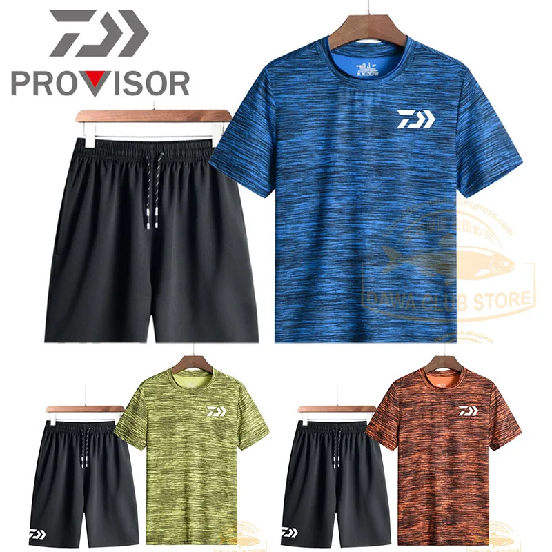 Летняя одежда Daiwa для рыбалки шелковая быстросохнущая спортивная Lce дышащий