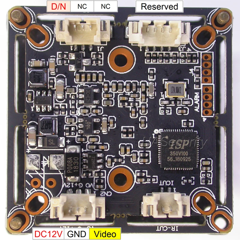 AHD-H(1080 P) 1/2. " sony STARVIS IMX307 CMOS+ ISP350(XM350) CCTV камера Модуль платы блока программного управления(дополнительные части