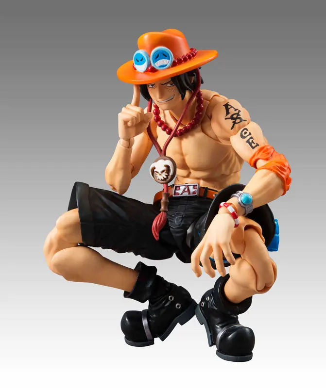 Аниме One Piece 18 см шарнирные соединения подвижные ACE ПВХ экшн фигурки коллекционные