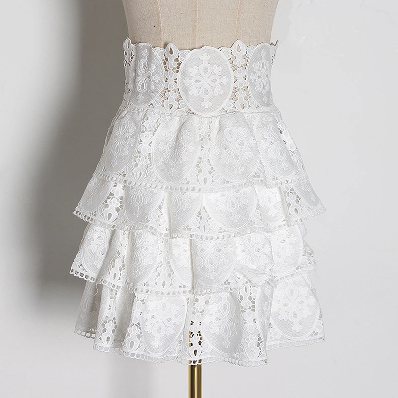 2020 Новое поступление Женская кружевная юбка открытая Сексуальная женская