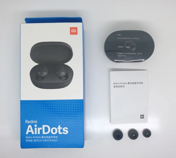 Беспроводные TWS-наушники Xiaomi Redmi Airdots с поддержкой Bluetooth 5 0 и микрофоном |
