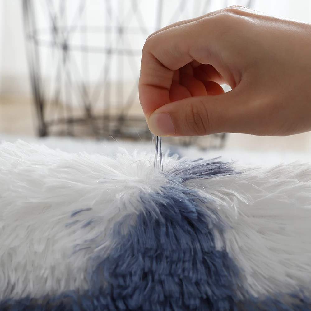 Fluffy Bedroom Rug Carpet Rugs For Living Room Home Bed Anti-slip Floor Mats Water Absorption | Дом и сад