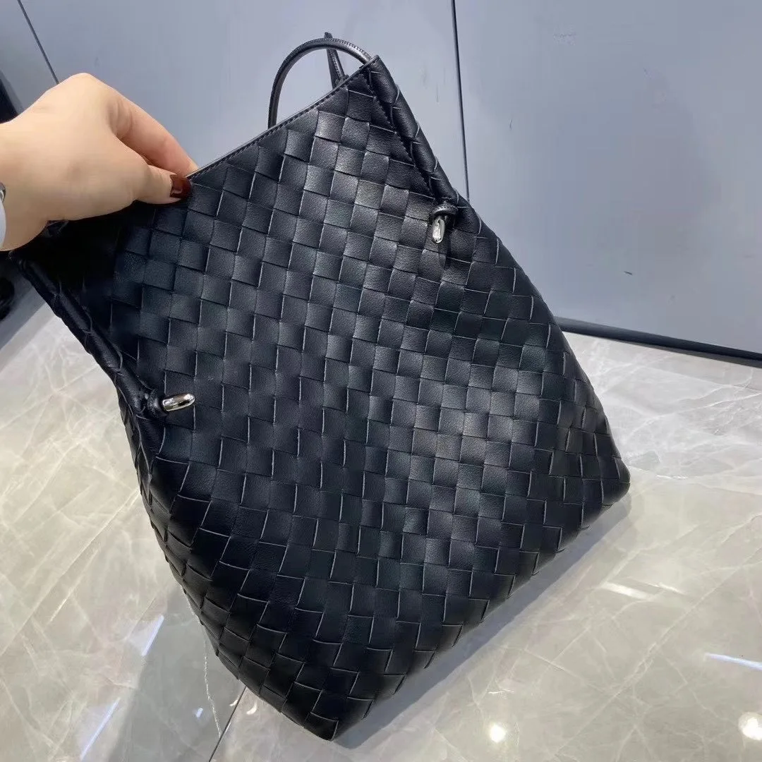 

BV psoriasis tote bag shoulder bag hand-woven bag bag large bag bucket