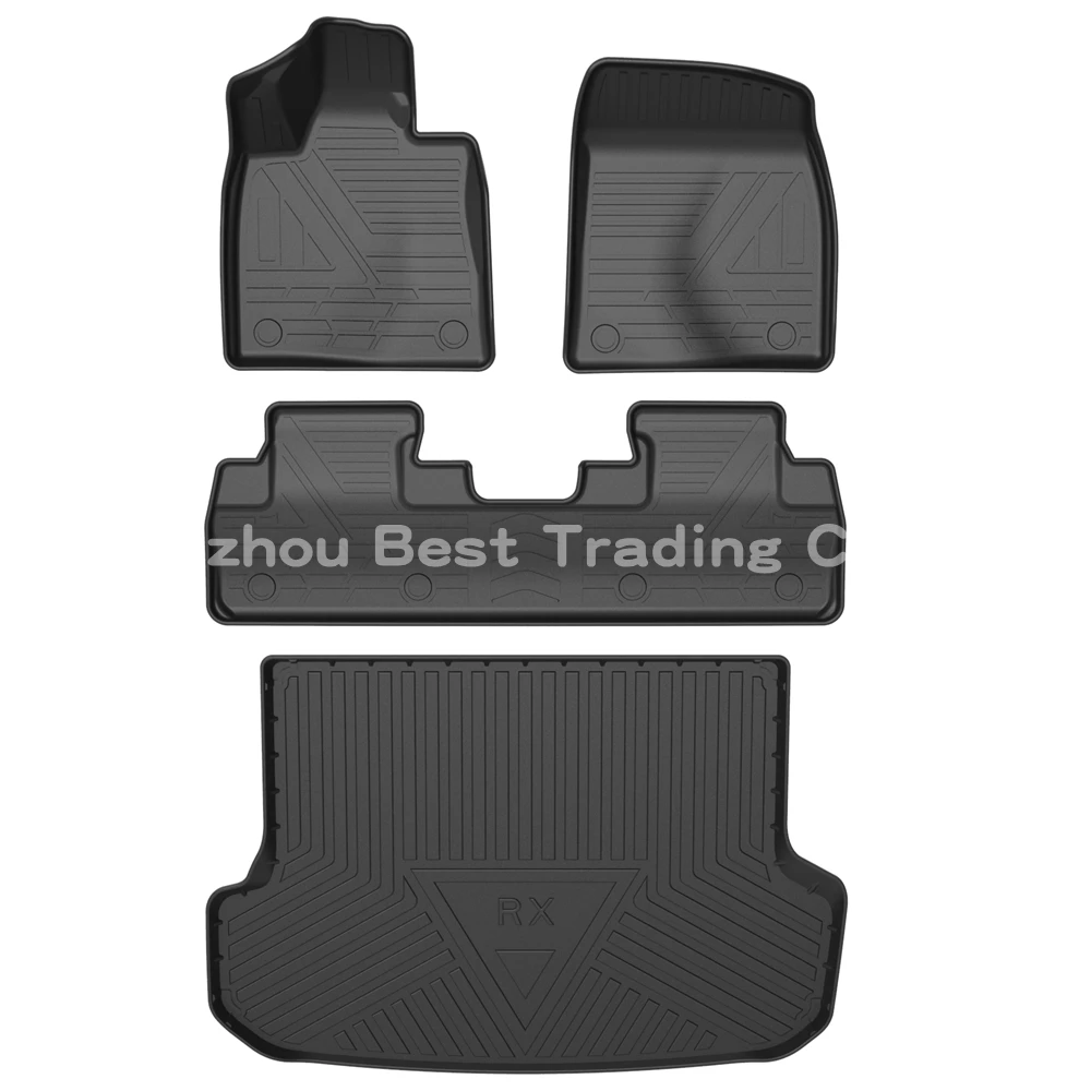 

TPE Car Floor Mat Trunk mat For Lexus RX 2016-2020 2019 2018 2017 Cars Accessories Styling Rubber Foot pad footpad