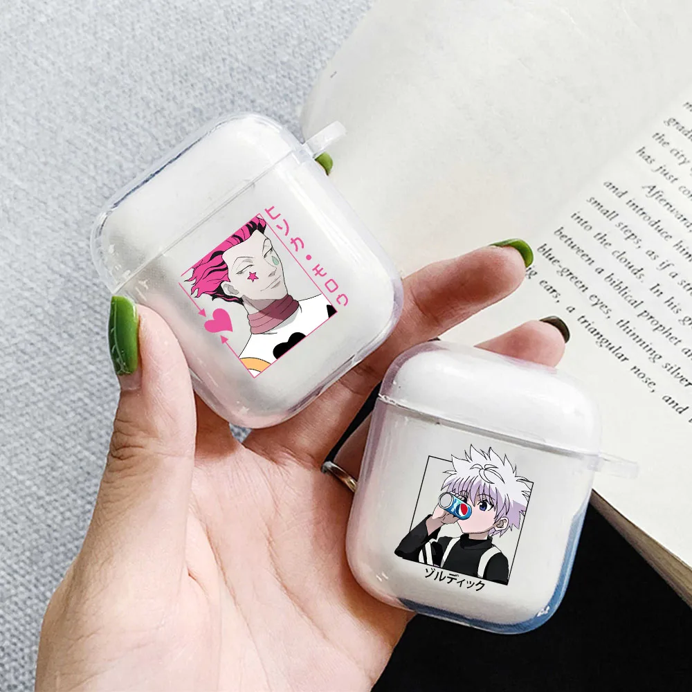Hunter X Killua Zoldyck Сапожки в стиле аниме чехол для Apple Airpods 2 1 Bluetooth наушники мягкий IPad Air