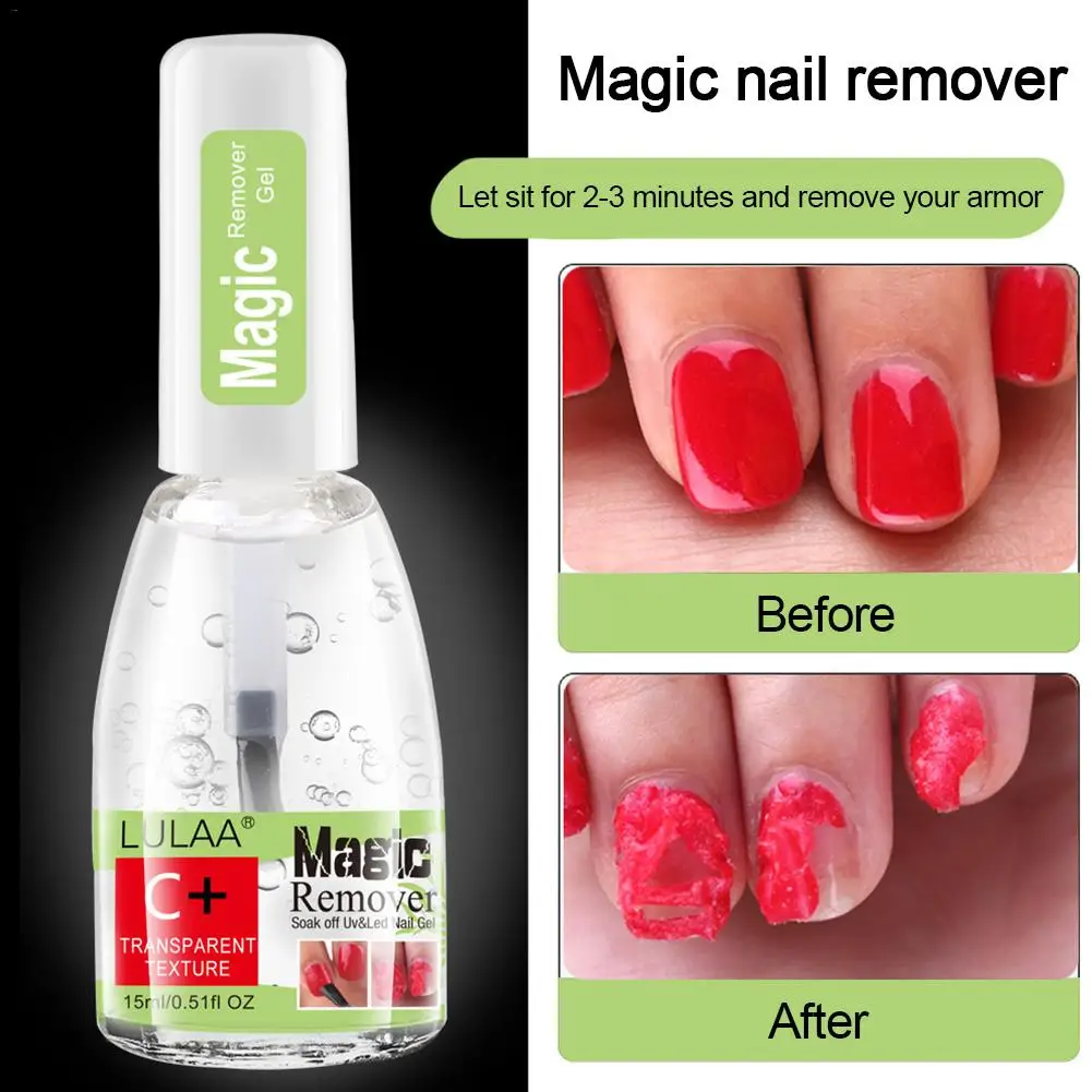 15 мл УФ светодиодный Гель лак для ногтей Burst Magic Remover удаления замачивания ногтей| |