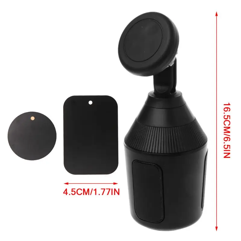 

Car Cup Holder Magnetic Cup Stand Mobile Phone Cradle Mount for iPhone Samsung Huawei Xiaomi 3 to 6.5 inch Cellphone