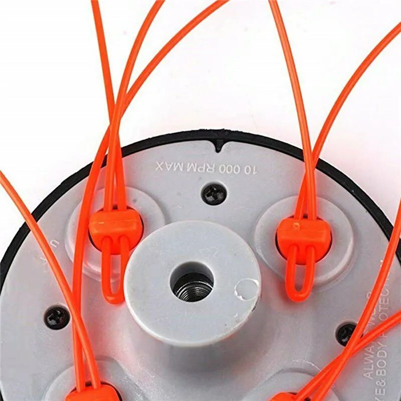 

Universal Speed Grass String Trimmer Head 4 Line Precut Cut For Grass Lawn Mower Brush Cutter Trimmer Accessory Garden Tools