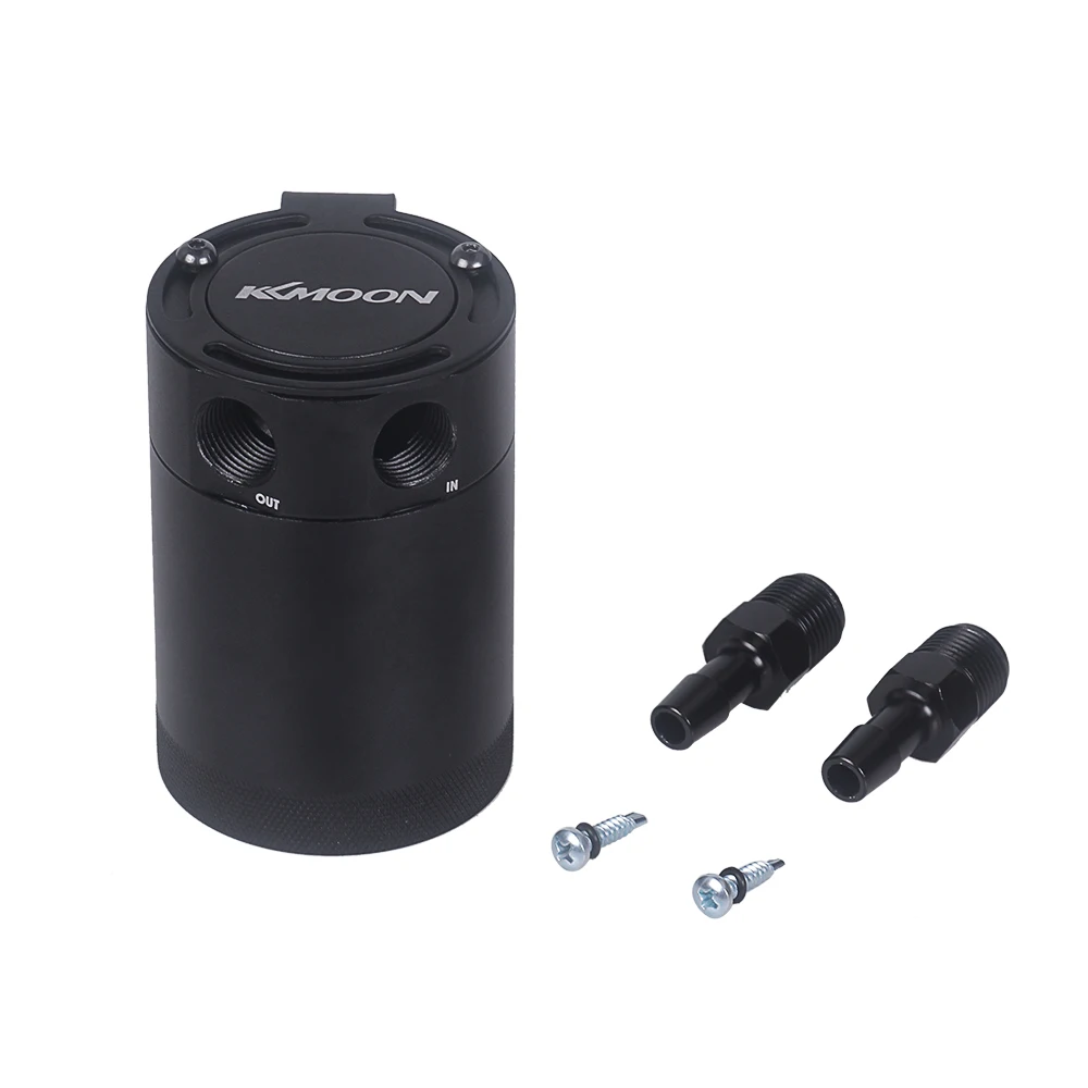 KKmoon тупик Алюминий 2-Порты и разъёмы маслоуловитель воздух нефть - Цена: 1 959,53 руб.
