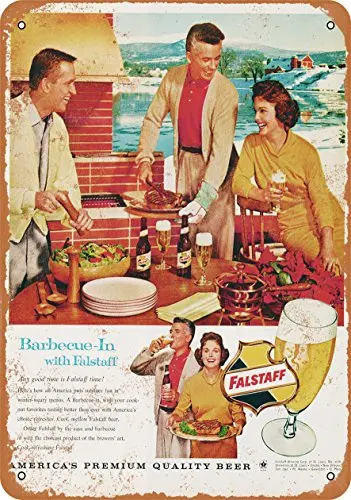 

Metal Sign - 1960 Falstaff Beer - Vintage Look