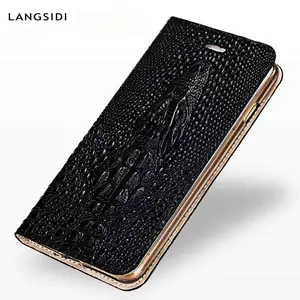 Grain Leather 3D Flip phone case for iPhone 13 Pro Max 12 Mini 12 11 Pro Max 6s 7 8 plus X XS Max XR SE 2020 360 FULL protective