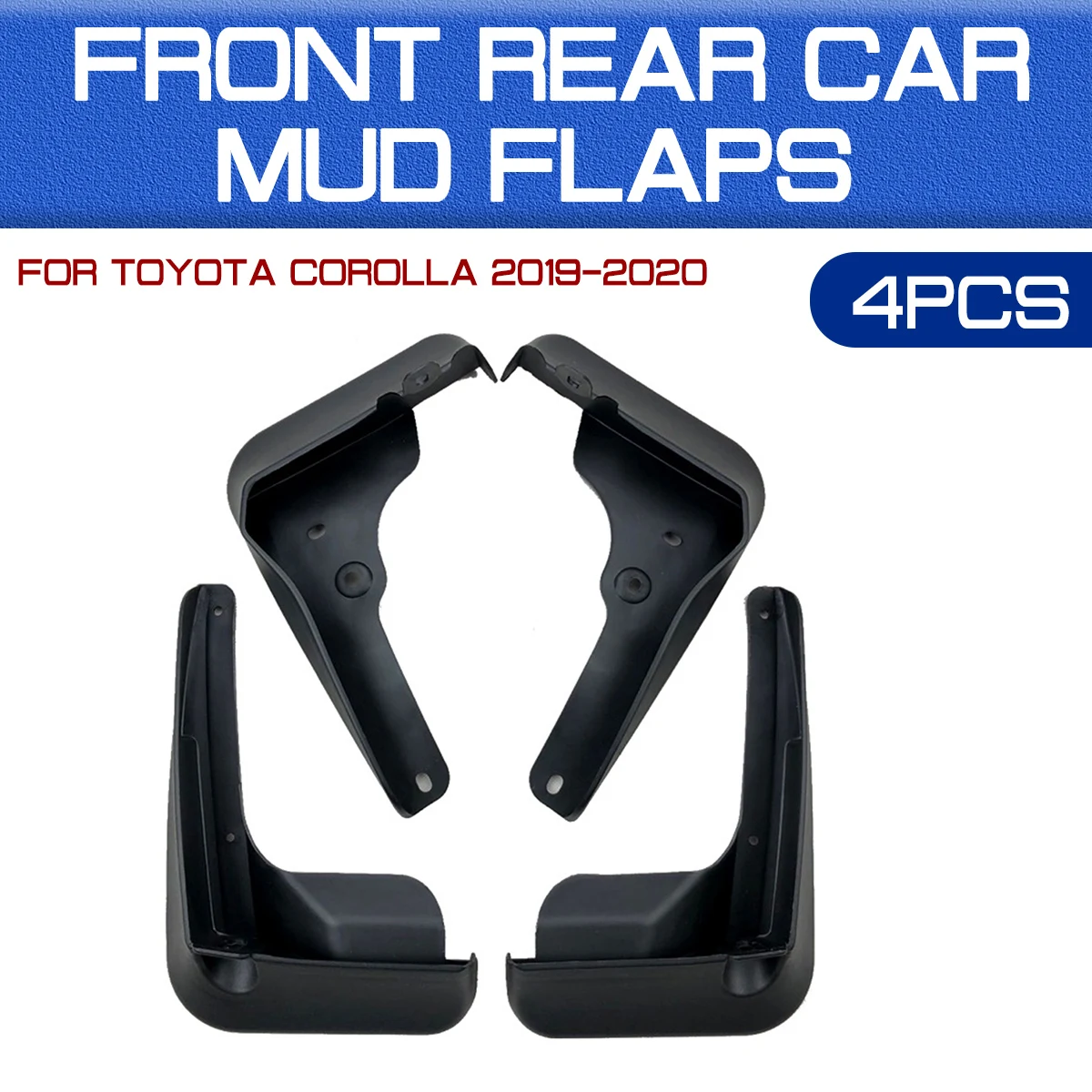 Car Front Rear Fender Flare Mud Guard Flap Anti Splash Mudflap for Toyota COROLLA 2007-2020 For Sport 2019 Mudguards | Автомобили и