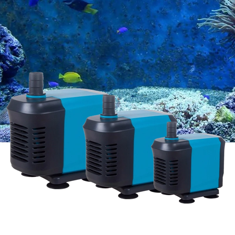Многофункциональный погружной водяной насос для аквариума 220 В фонтана пруда