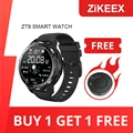 ZiKEEX ZT8 умные часы 4G GPS двойная система Wifi SIM Смарт-часы Мужские пульсометр фитнес-трекер кровяное давление Android 9,1 xiaomi huawei - фото