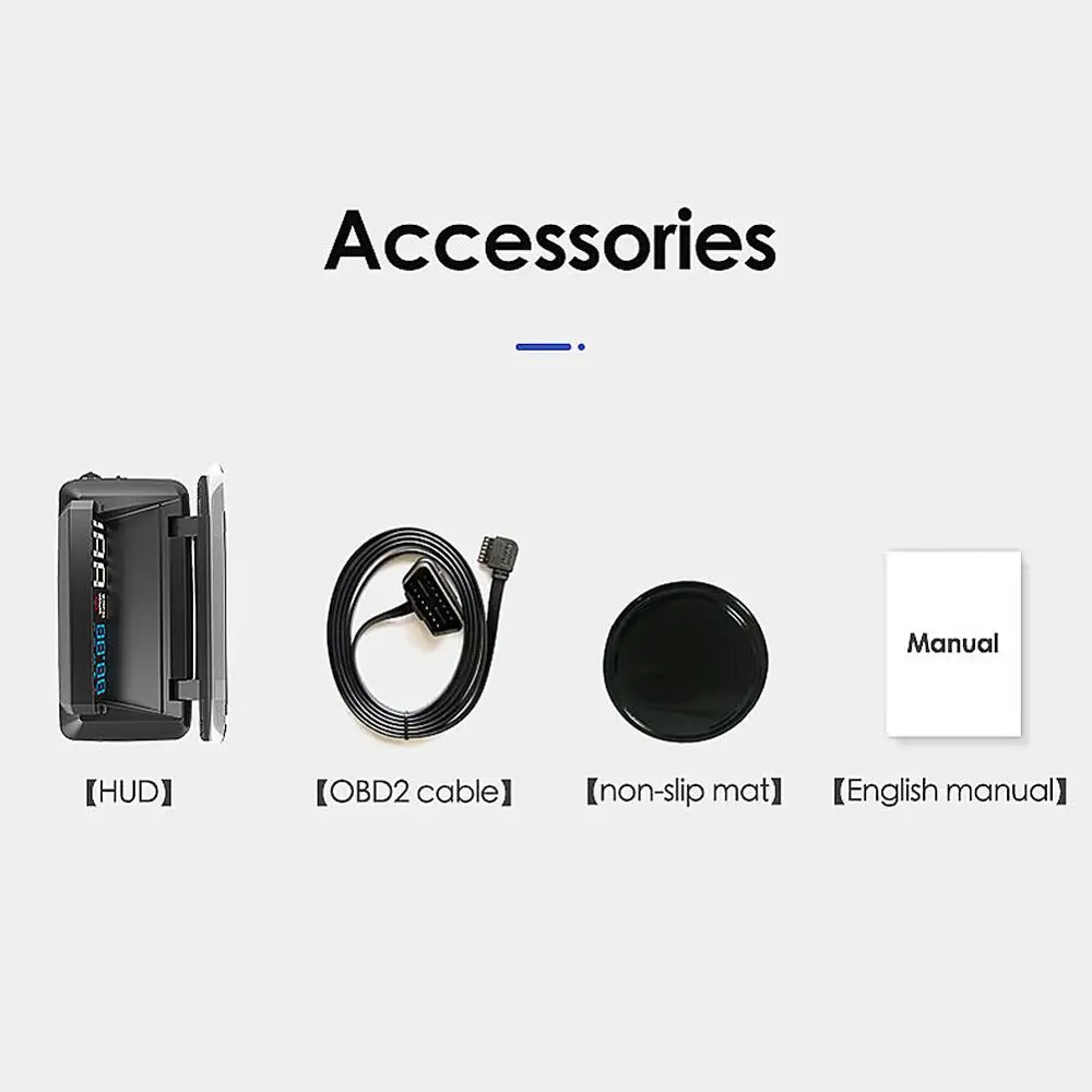 Обновленная версия OBD Автомобильный коллиматорный Дисплей L3 Автомобильная