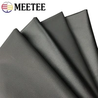 meetee 50x137cm pu leather fabric 0 6mm thick waterproof synthetic for car seat soft non slip handmade decoration crafts