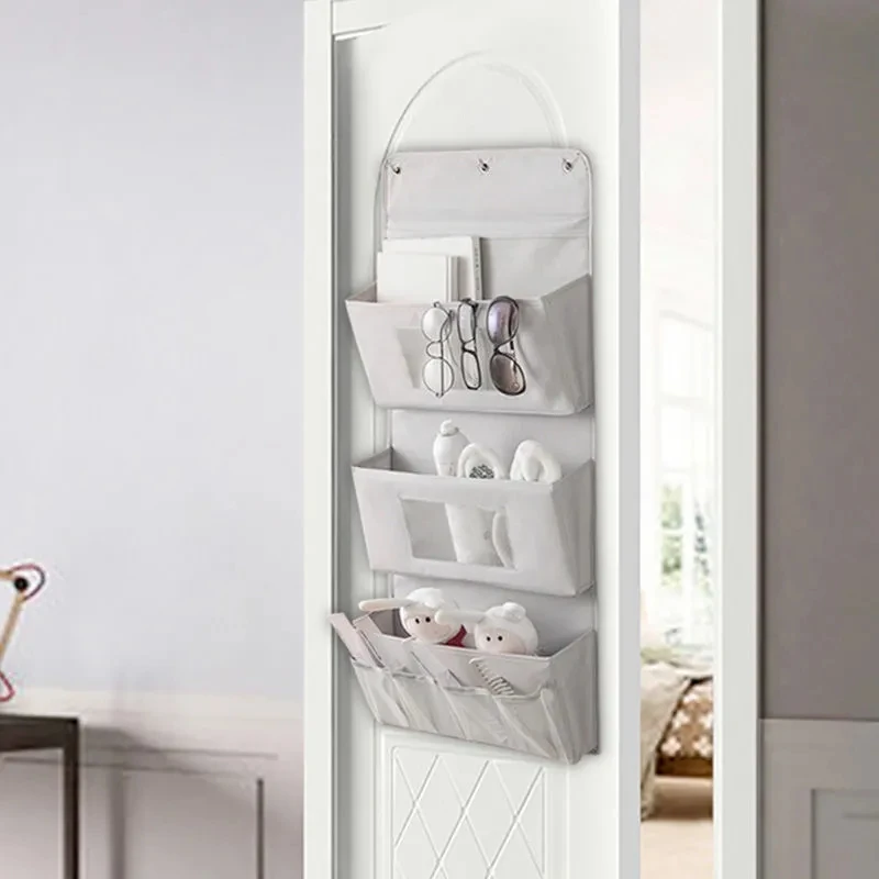 

Storage bag hanging bag hanging wall hanging wall hanging wall back door wardrobe dormitory artifact cloth art storage bag