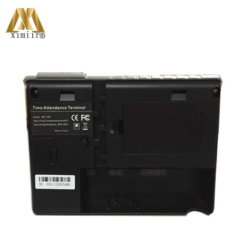 4.3' TFT Touch Screen Facial Recognition Biometric Fingerprint AReader Iface503 Face Time Attendance Access Control System |