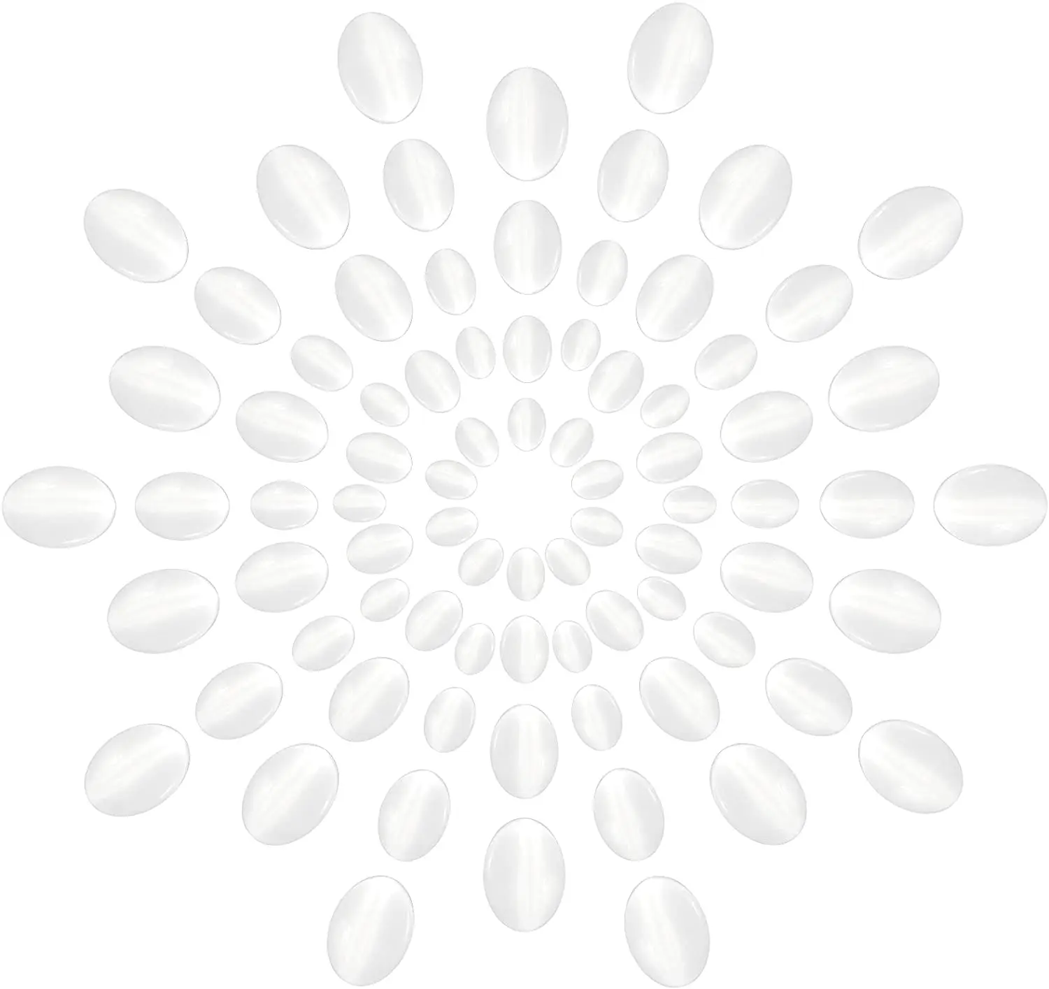 

80 штук прозрачной стеклянной плитки с плоской задней стороной, с кабошоном, рельефное украшение, ожерелье, изготовление ювелирных изделий