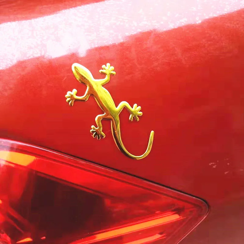 1 шт. Автомобильная мягкая ПВХ ящерица gecko значок для стайлинга автомобиля Chevrolet