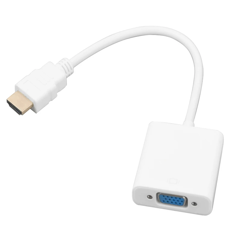 Адаптер 1080P HDMI совместимый с VGA Кабель адаптер для Xbox PS4 ПК ноутбука телевизора