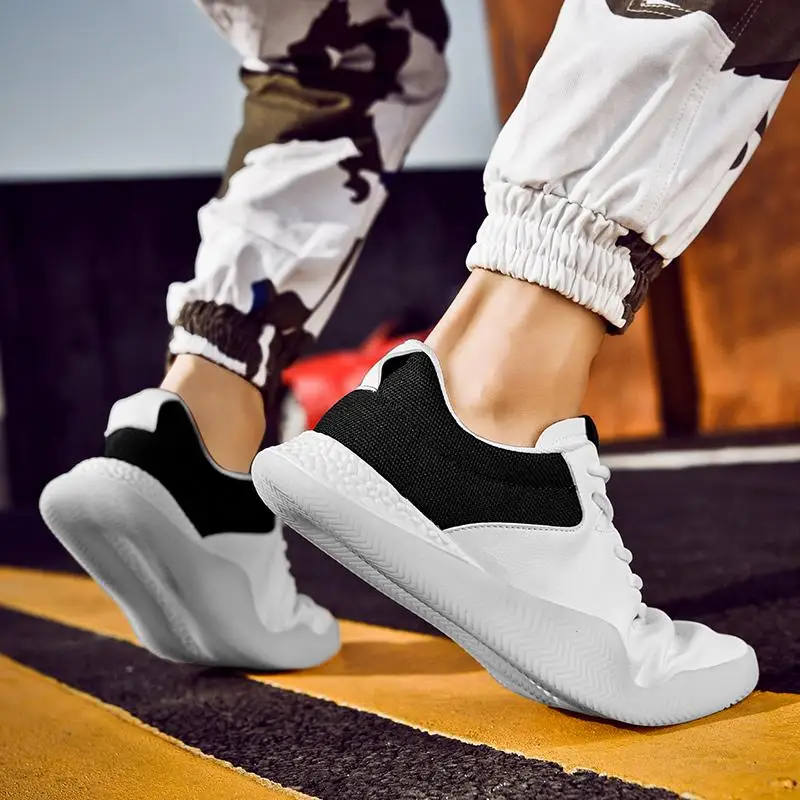 

2020 Retro Men Sneakers Light Weight PU Breathable Lace-up Adult Male Outdoor Athletic Casual Training Running Jogging Shoes