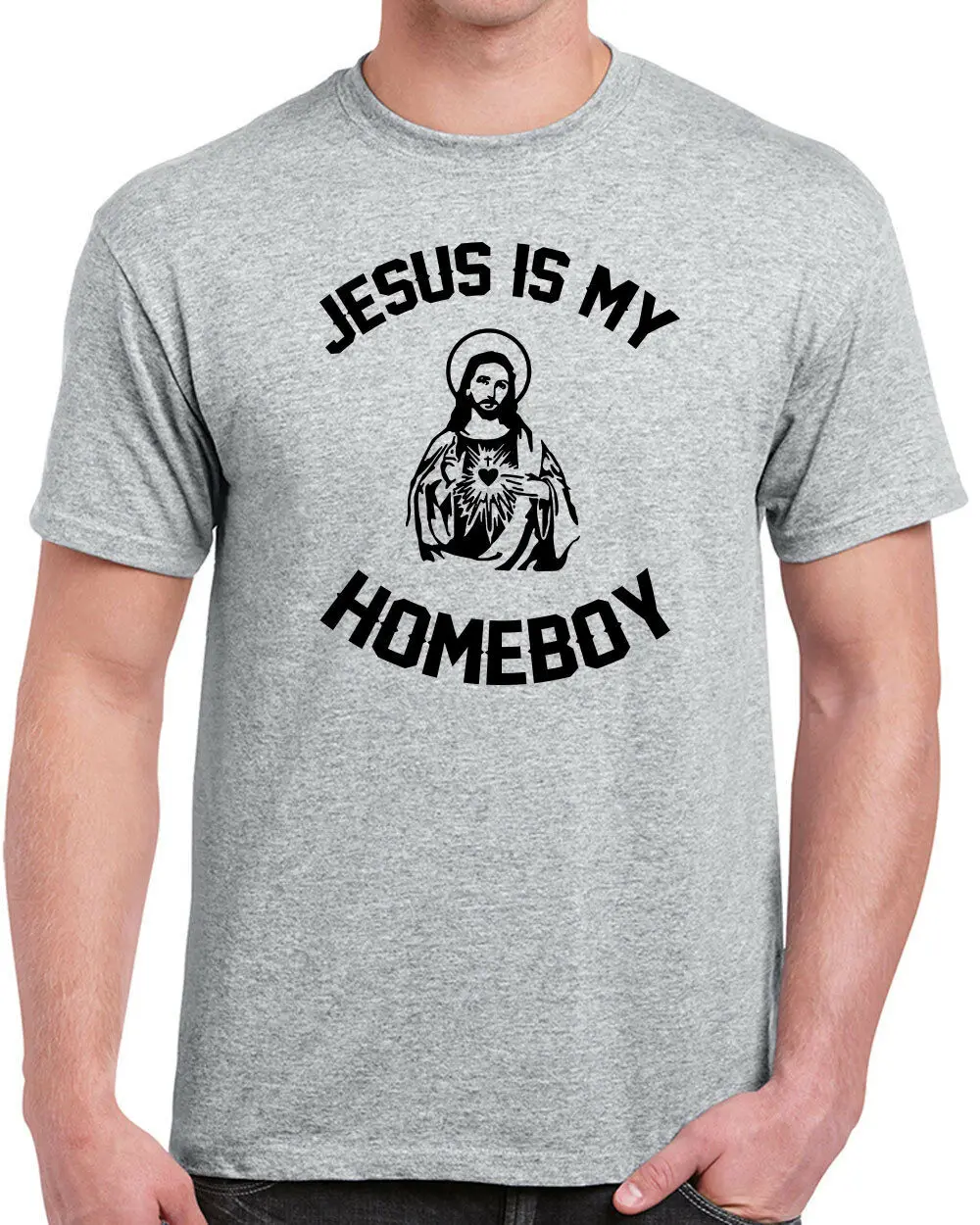 Jesus Is My Homeboy Мужская футболка христианская Библейская церковь Иисус Христос Бог