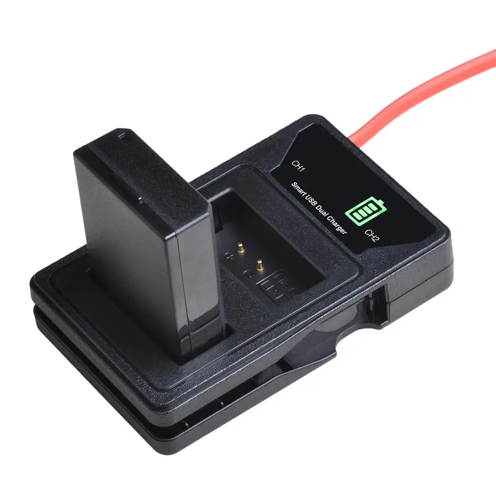 LP E10 LPE10 + светодиодный встроенный USB Dual Зарядное устройство для Canon 1100D 1200D 1300D 2000D
