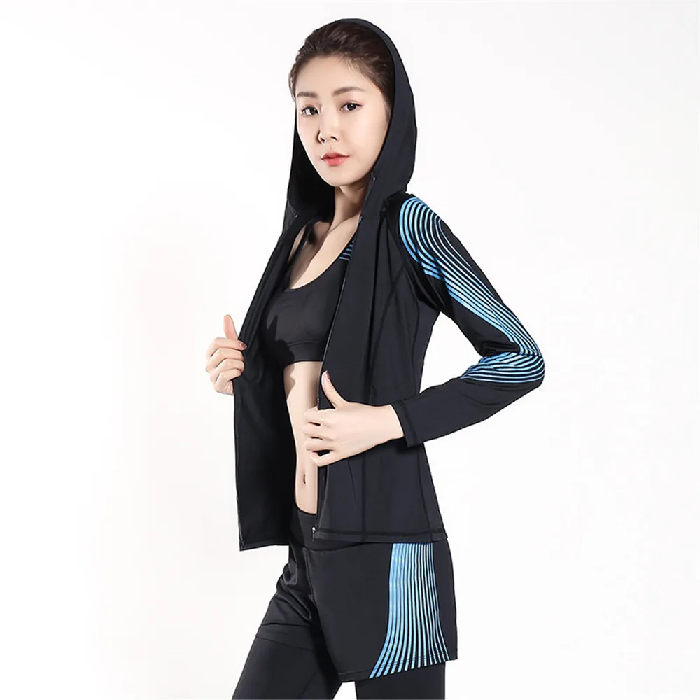 

2020 WWKK Женская куртка с капюшоном для бега, куртка для йоги с отверстиями для большого пальца, куртка на молнии, одежда для фитнеса, топы, спор...