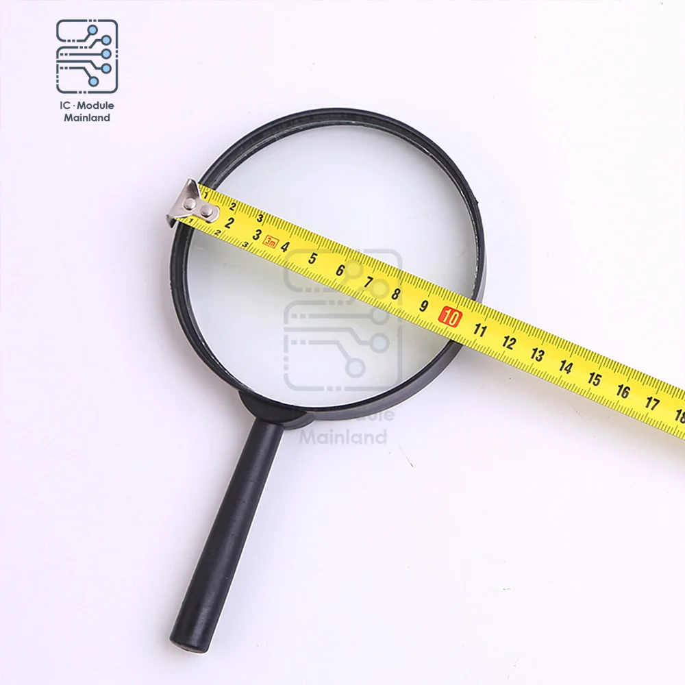 Увеличительное стекло 5X лупа 100 мм ручная для чтения линза изысканное качество
