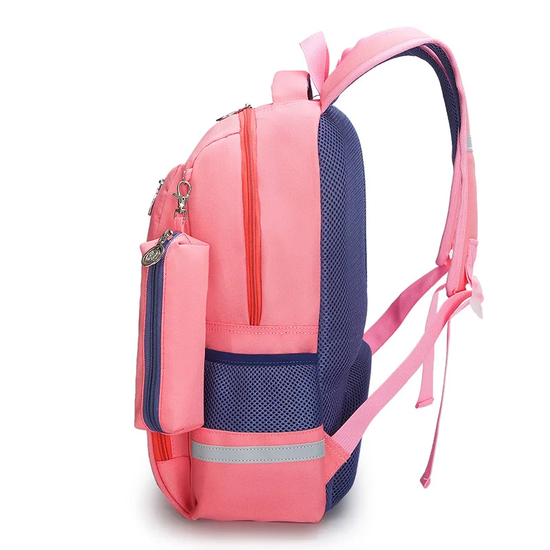 

2020 NEW school bag for boys girls children orthopedic backpack kids cartoon print Nylon waterproof book bag primary school bags
