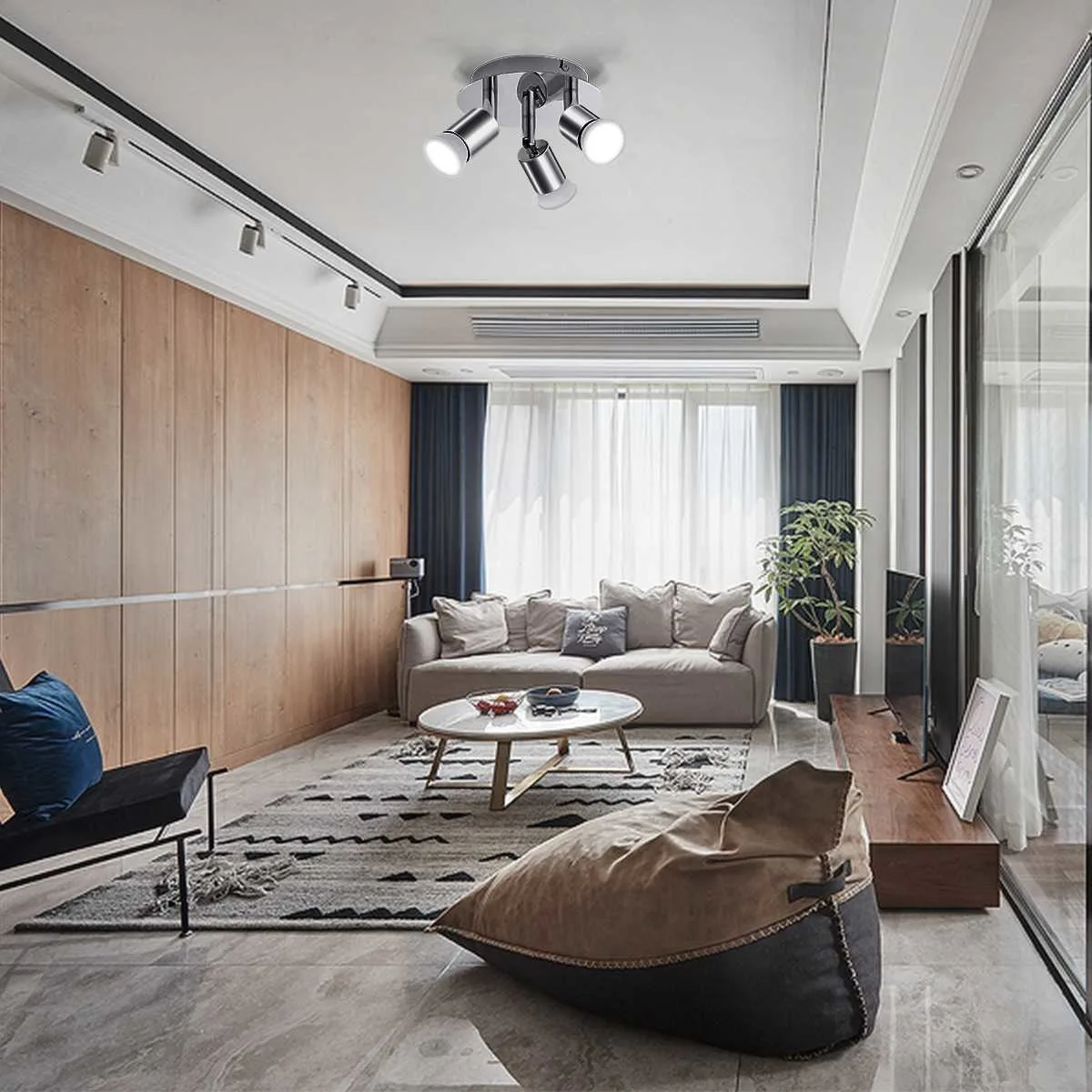 E27 светодиодный потолочный светильник современная лампа для гостиной