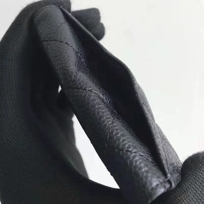 

Luxury High Quality Design Genuine Leather Women Key Holder Organizer Pouch Wallet Housekeeper Key Case Mini Card Bag