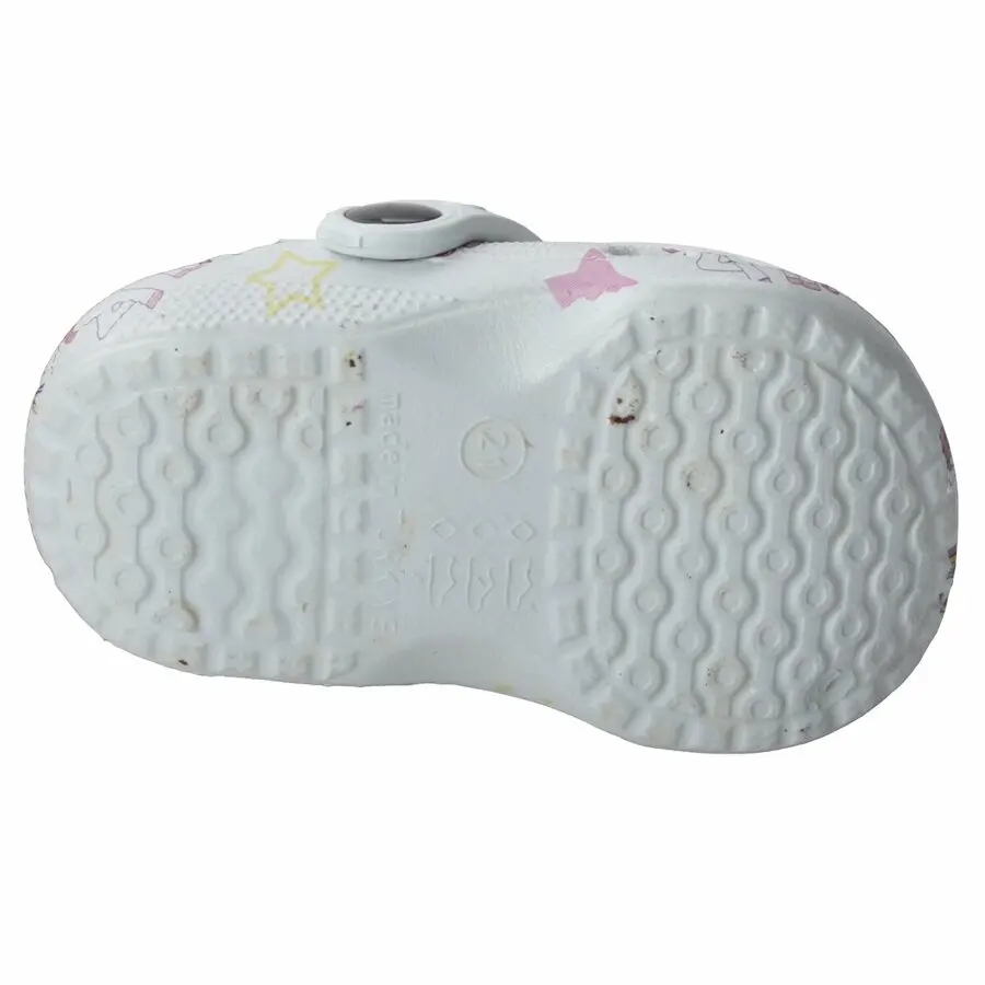 

Overhead 12292-93 Eva Daily Beach Pool Bath Girls Slippers Whte
