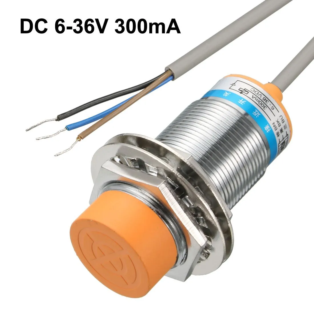 

LJ30A3-15-Z/BX Inductive Proximity Sensor Switch NO NPN Detection Distance 15mm DC 3 Wire Type Proximity Switch Inductive Sensor