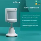 Умный датчик движения человеческого тела ZigBee, беспроводная система охранной сигнализации для дома Xiaomi Mijia Homekit, 2021