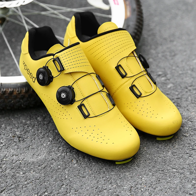 

Discolor Cycling Shoes Man MTB Mountain Bike Shoes SPD Cleats Road Bicycle Shoes Sports Outdoor Training Cycle Sneakers