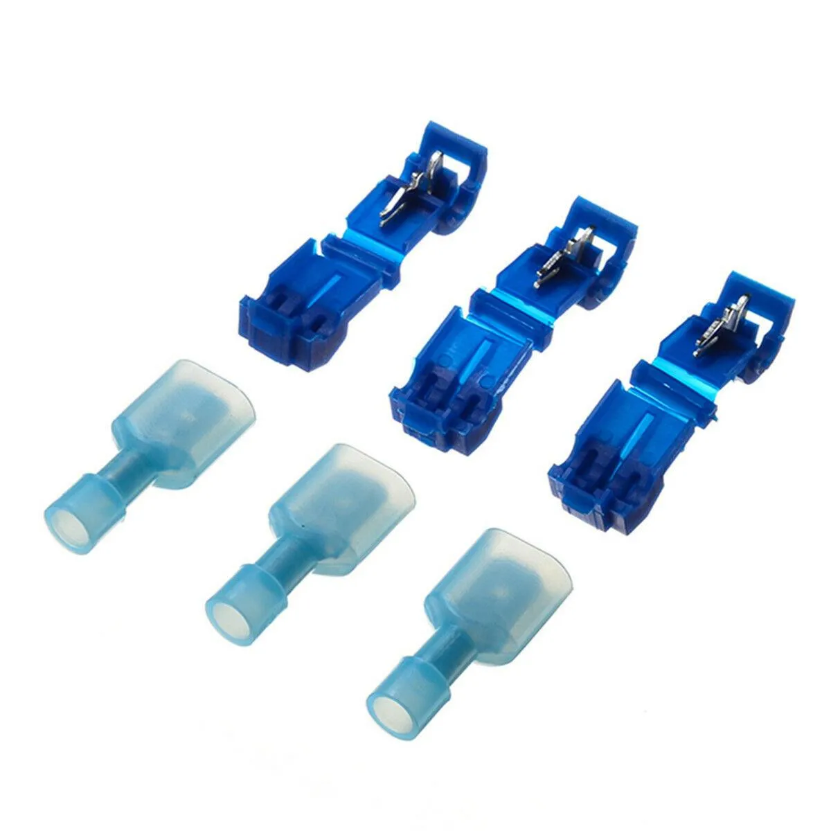 

Practical To Use Connector Wire Terminal Accessories Blue High Quality Quick Splice T-Tap