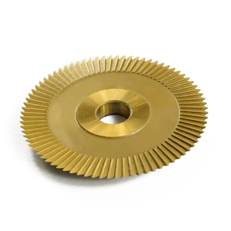 Двухсторонняя зубчатая пила 80T с титановым покрытием для резки ключей |