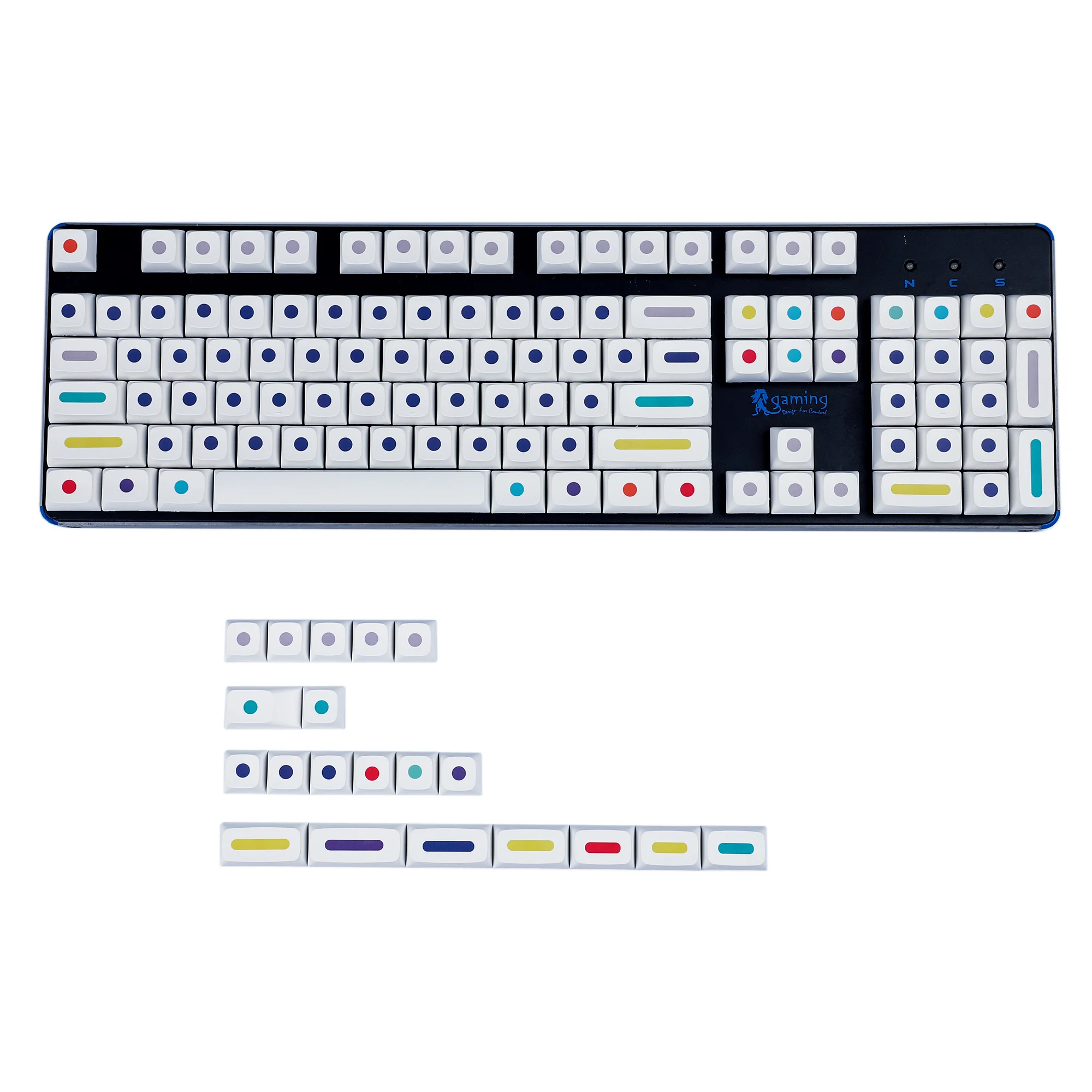 ZDA точки толстые PBT колпачки для клавиш краситель Sub XDA V2 GK61 64 68 96 KBD75 планка Preonic wings