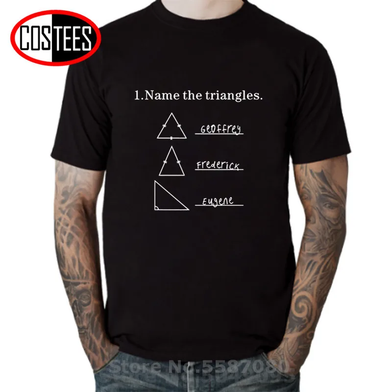 Летняя забавная футболка 2020 с математическим геометрическим названием и