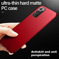 ultra thin hard matte pc phone case for samsung galaxy s22 s21 s20 fe s10 s9 note 20 10 9 8 plus luxury frosted protection cover
