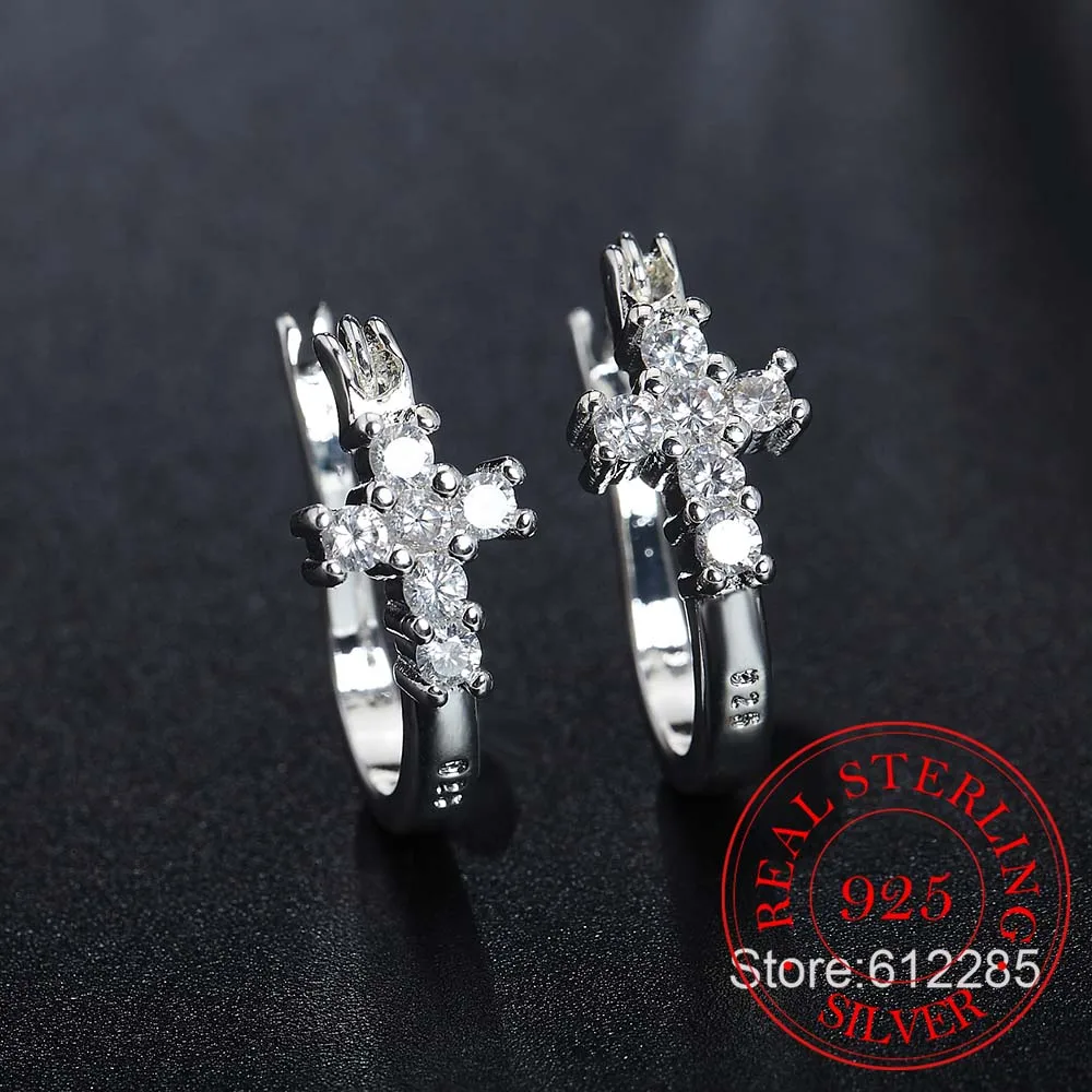 Оптовая продажа серьги из стерлингового серебра 925 пробы аксессуары для